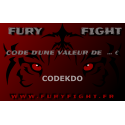 Carte cadeau Fury Fight