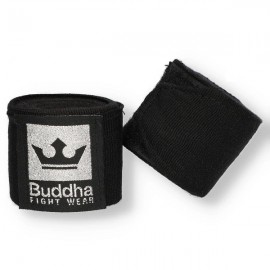 Bandes Buddha Coton Semi-Elastiques 4,5m noires